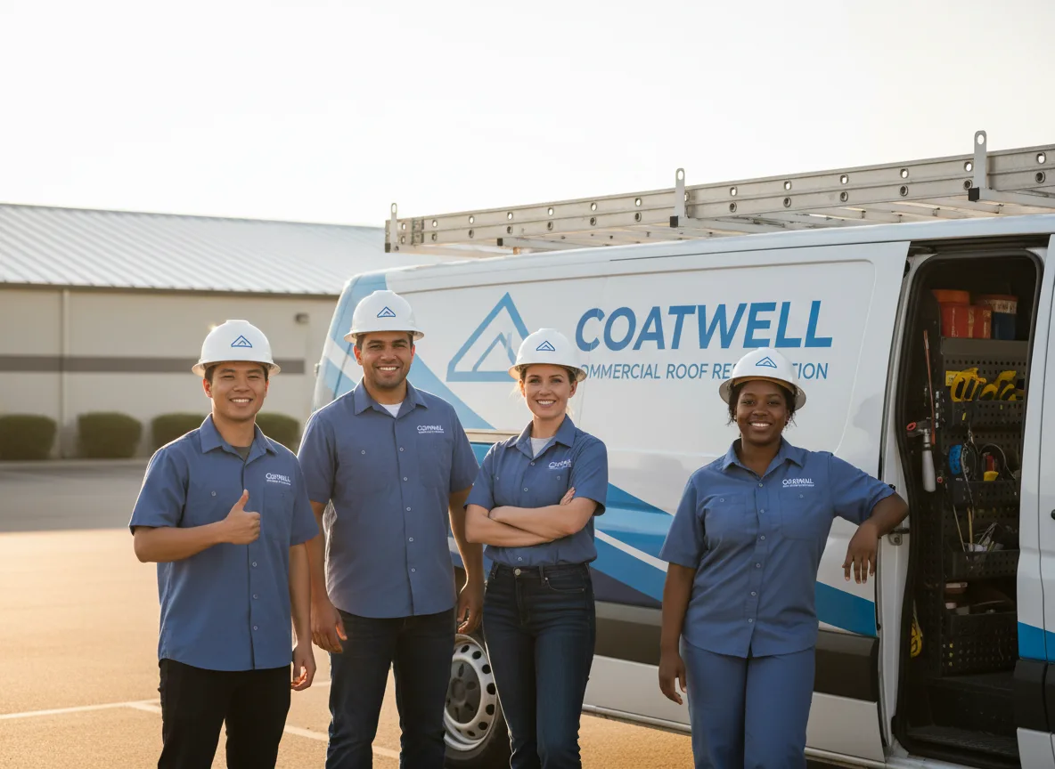 Commercial roof coating company in Export, PA